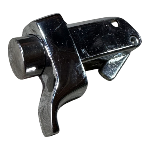 Genuine VW Bus T2 rear engine lid lock black 211827503 front view
